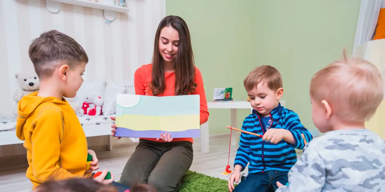 Children playing happily at Ishara International Preschool
